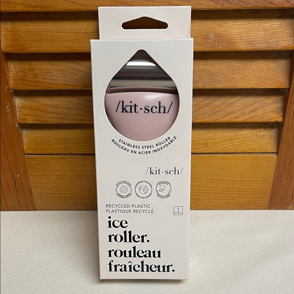 Kitsch Pink and Silver Ice Roller